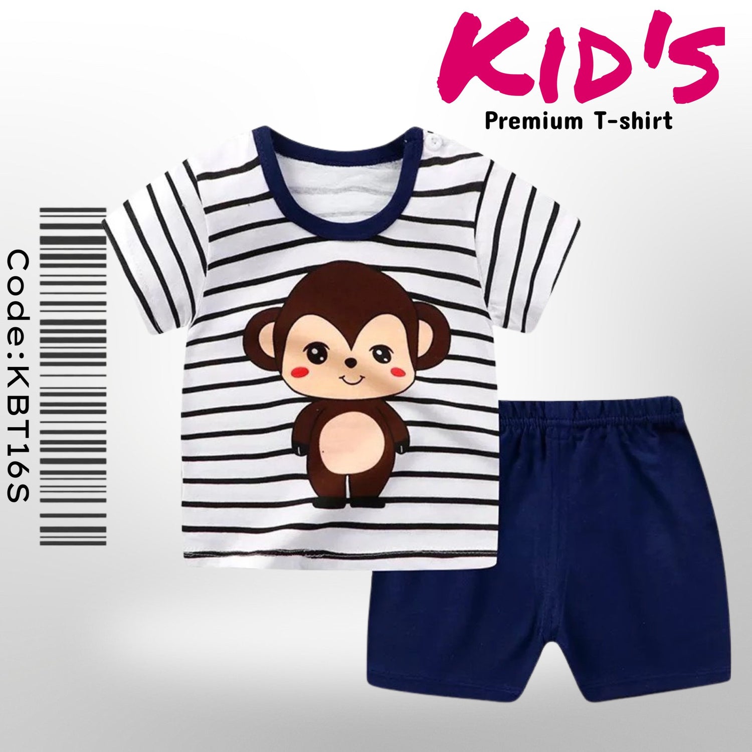 Cute Baby Bear Comfortable Kids T-shirt Legacy Boutiques Legacy Boutiques