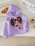 Cute Ponytail Girl Printed Baby Girls Hoodie Legacy Boutiques Dhaka Legacy Boutiques Legacy Boutiques