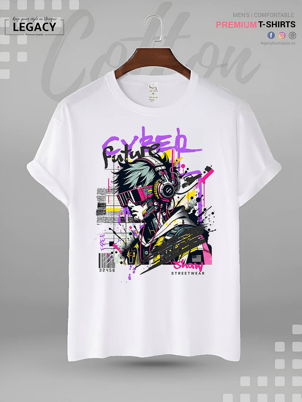 Cyber Future Streetwear High Quality Men&