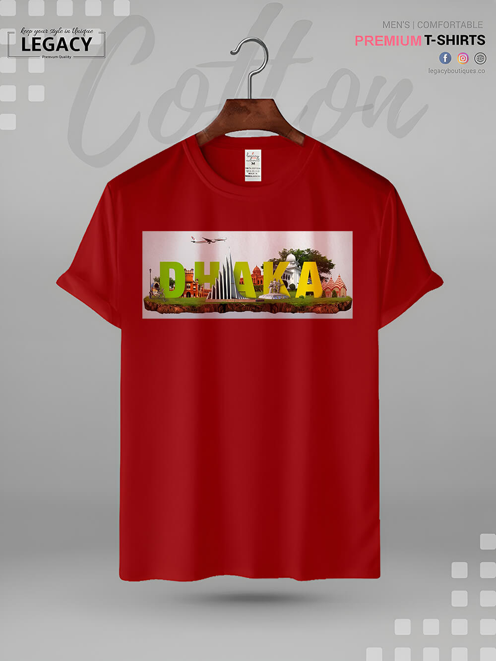 Dhaka Retro Style Vintage Men&