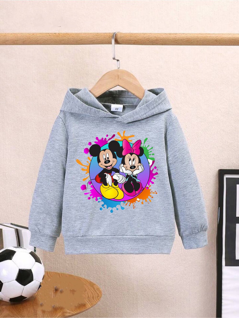 Disney Little Mickey And Minnie Cartoon Printed Baby Boy Girl Cotton Hoodie Legacy Boutiques Dhaka Legacy Boutiques Legacy Boutiques