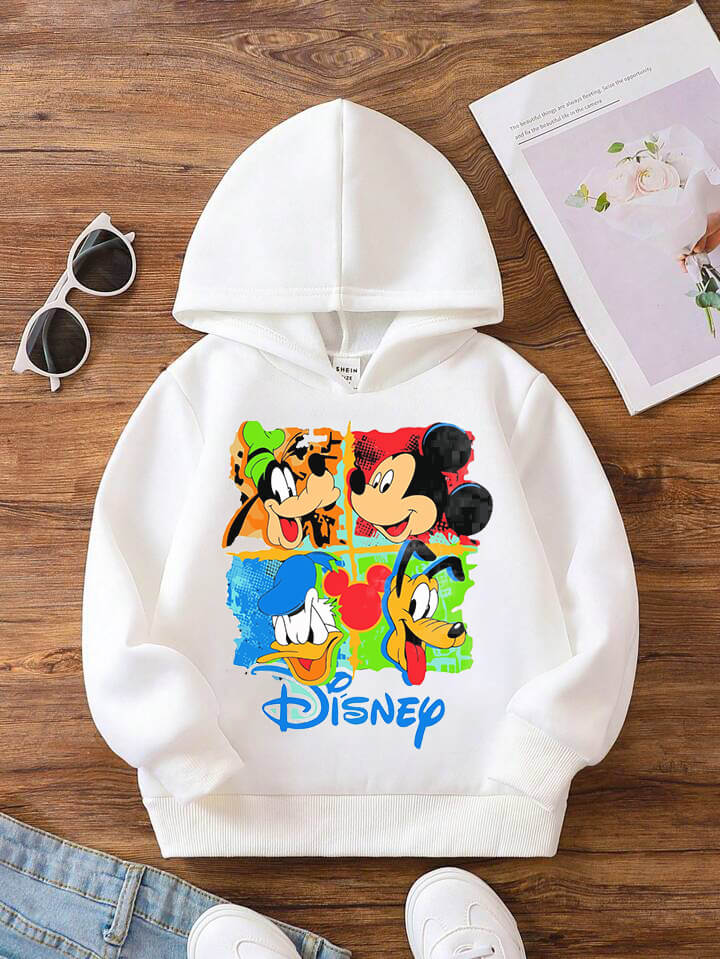 Disney Mickey And His Friends Printed Boys And Girls Cotton Hoodie in Dhaka Legacy Boutiques Legacy Boutiques