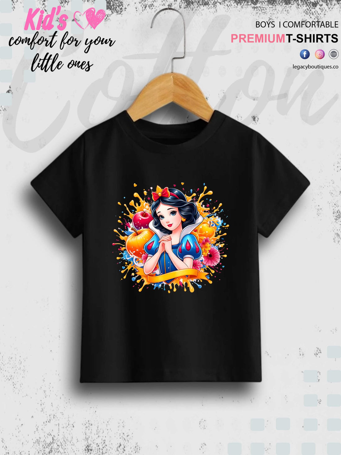Disney Princess Cinderella Printed Casual T-Shirt For Baby Girls In Lowest Price Only In Dhaka Legacy Boutiques Legacy Boutiques
