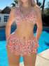 Ditsy Floral Printed Summer Friendly 2 Piece Bikini Set Legacy Boutiques Legacy Boutiques