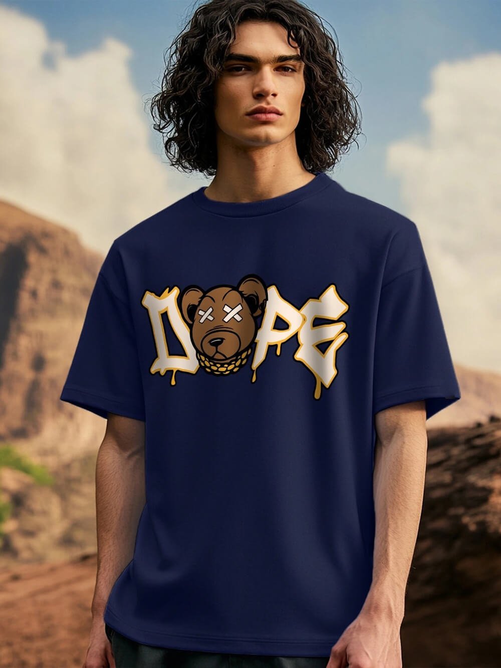 Dope Bear Printed High Quality Men&