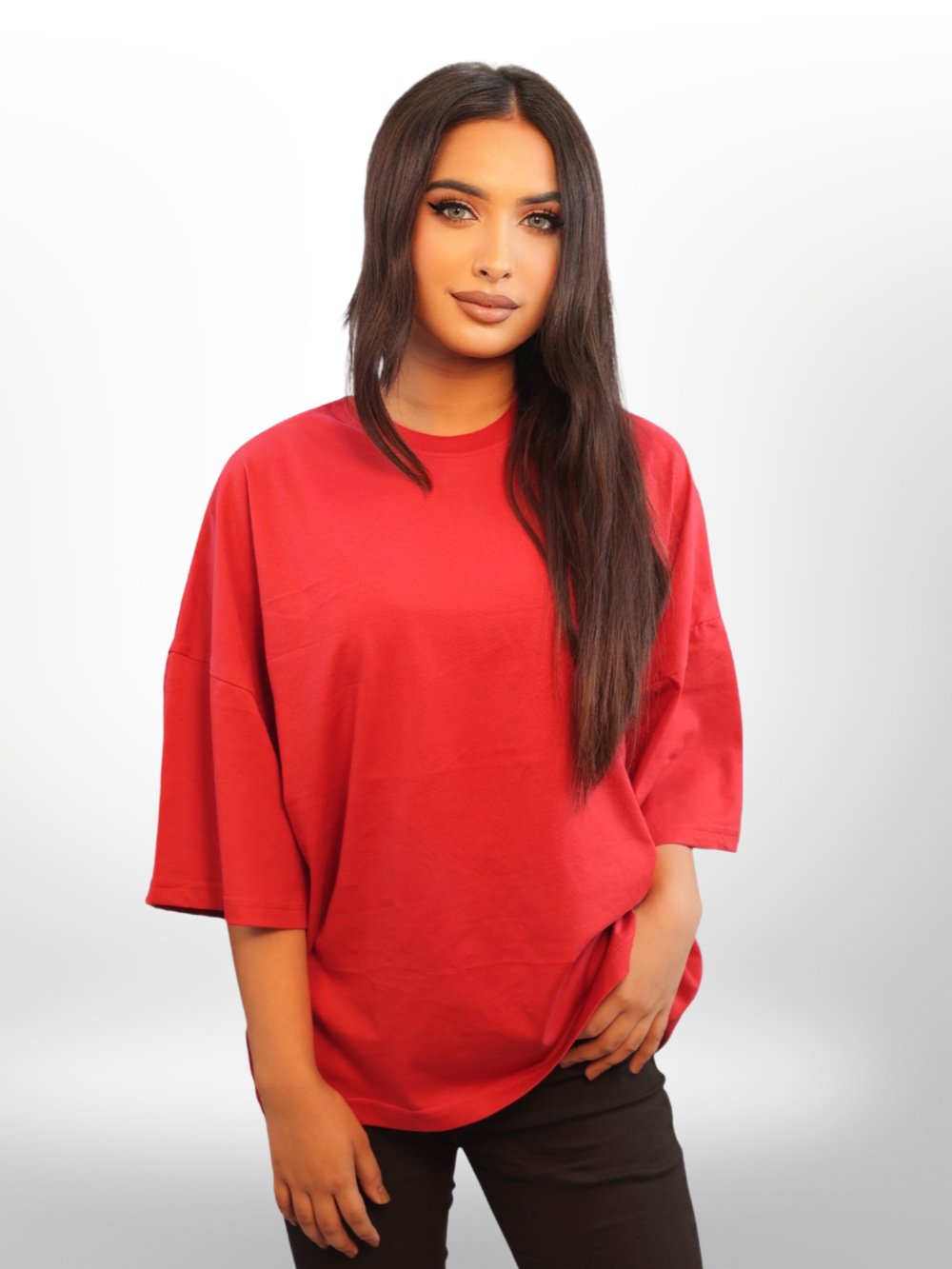 Drop Shoulder T-shirt For Women&