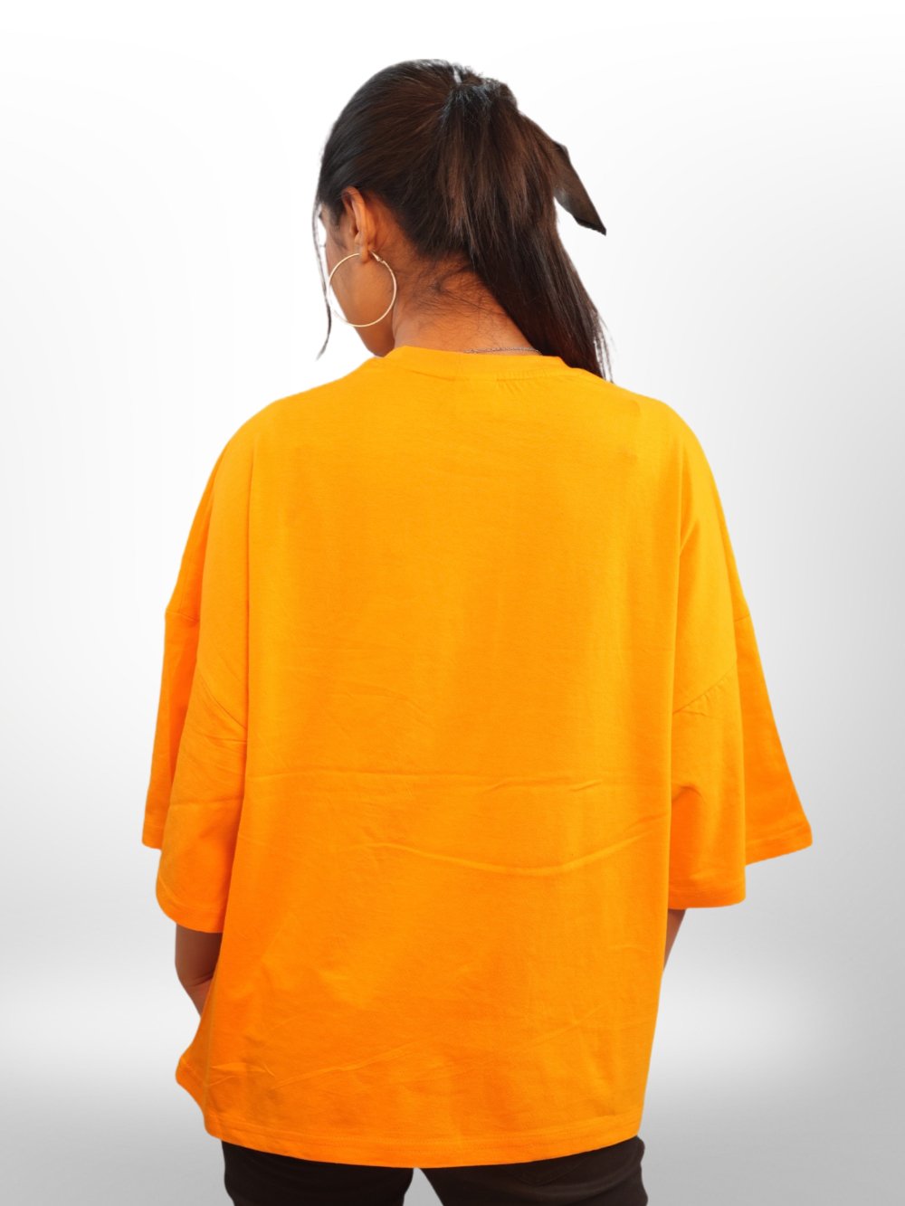 Drop Shoulder T-shirt For Women&