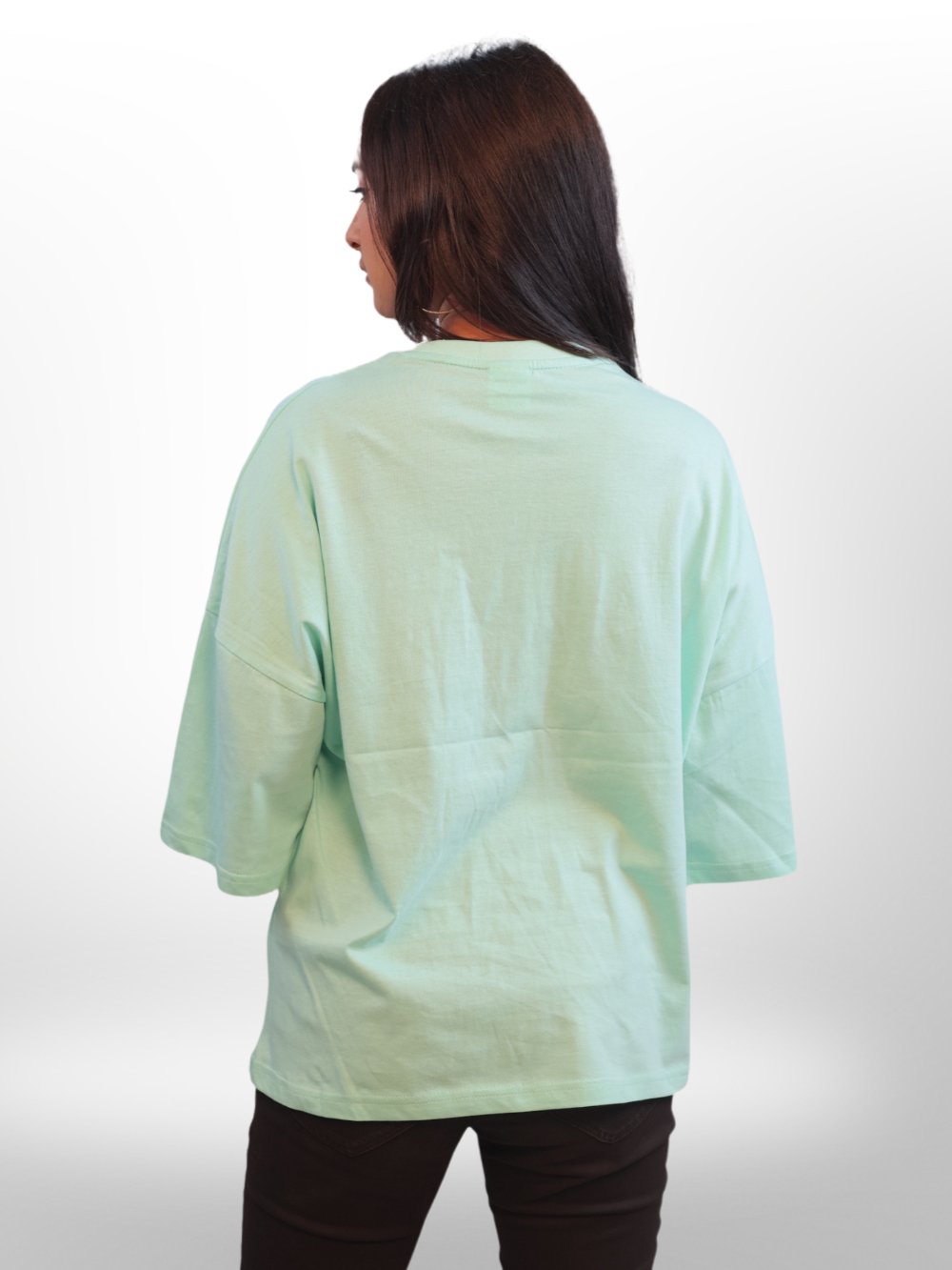 Drop Shoulder T-shirt For Women&