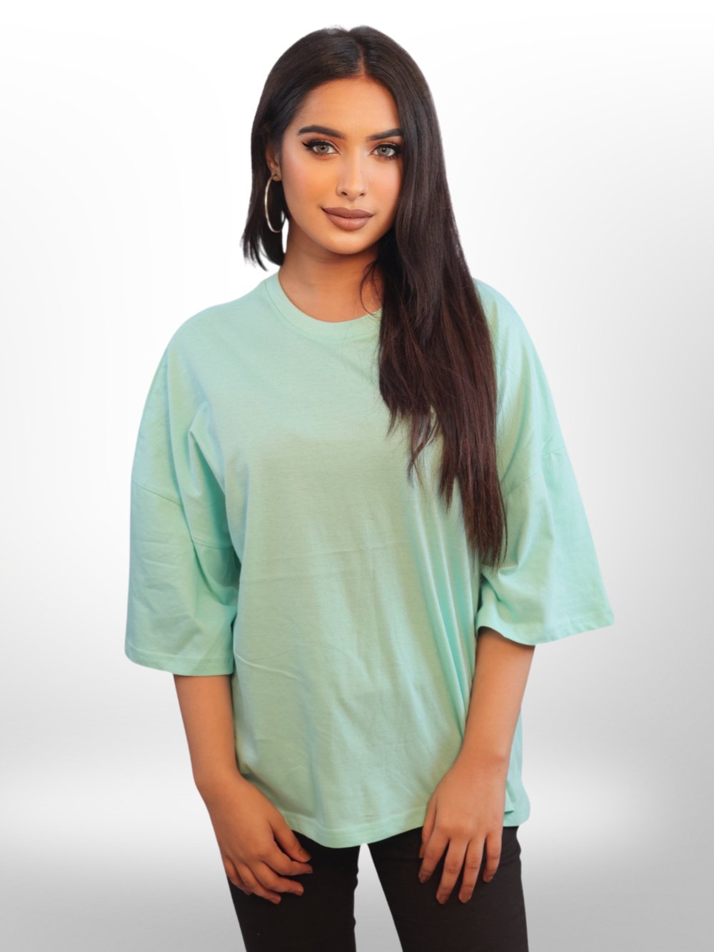 Drop Shoulder T-shirt For Women&