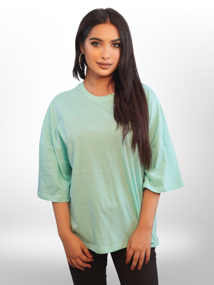 Drop Shoulder T-shirt For Women&