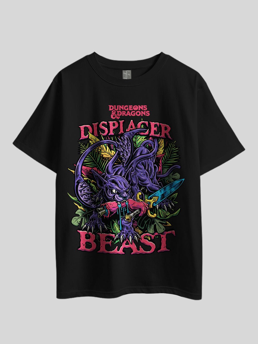 "DUNGEAONS &amp; DRAGONS DISPLACER BEAST" Graphic Printed Drop Shoulder T-shirt Legacy Boutiques Dhaka Legacy Boutiques Legacy Boutiques