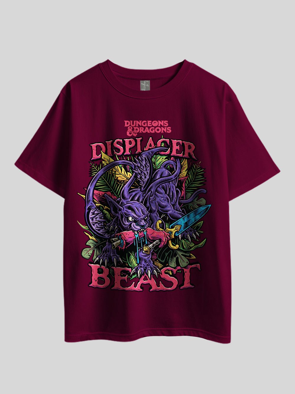 "DUNGEAONS &amp; DRAGONS DISPLACER BEAST" Graphic Printed Drop Shoulder T-shirt Legacy Boutiques Dhaka Legacy Boutiques Legacy Boutiques