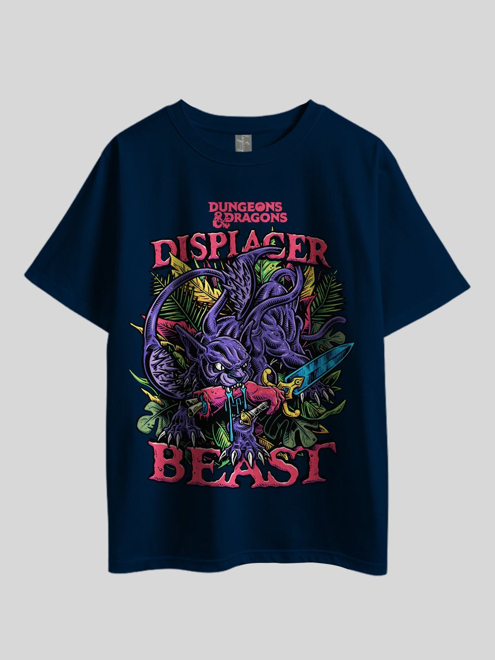 "DUNGEAONS &amp; DRAGONS DISPLACER BEAST" Graphic Printed Drop Shoulder T-shirt Legacy Boutiques Dhaka Legacy Boutiques Legacy Boutiques