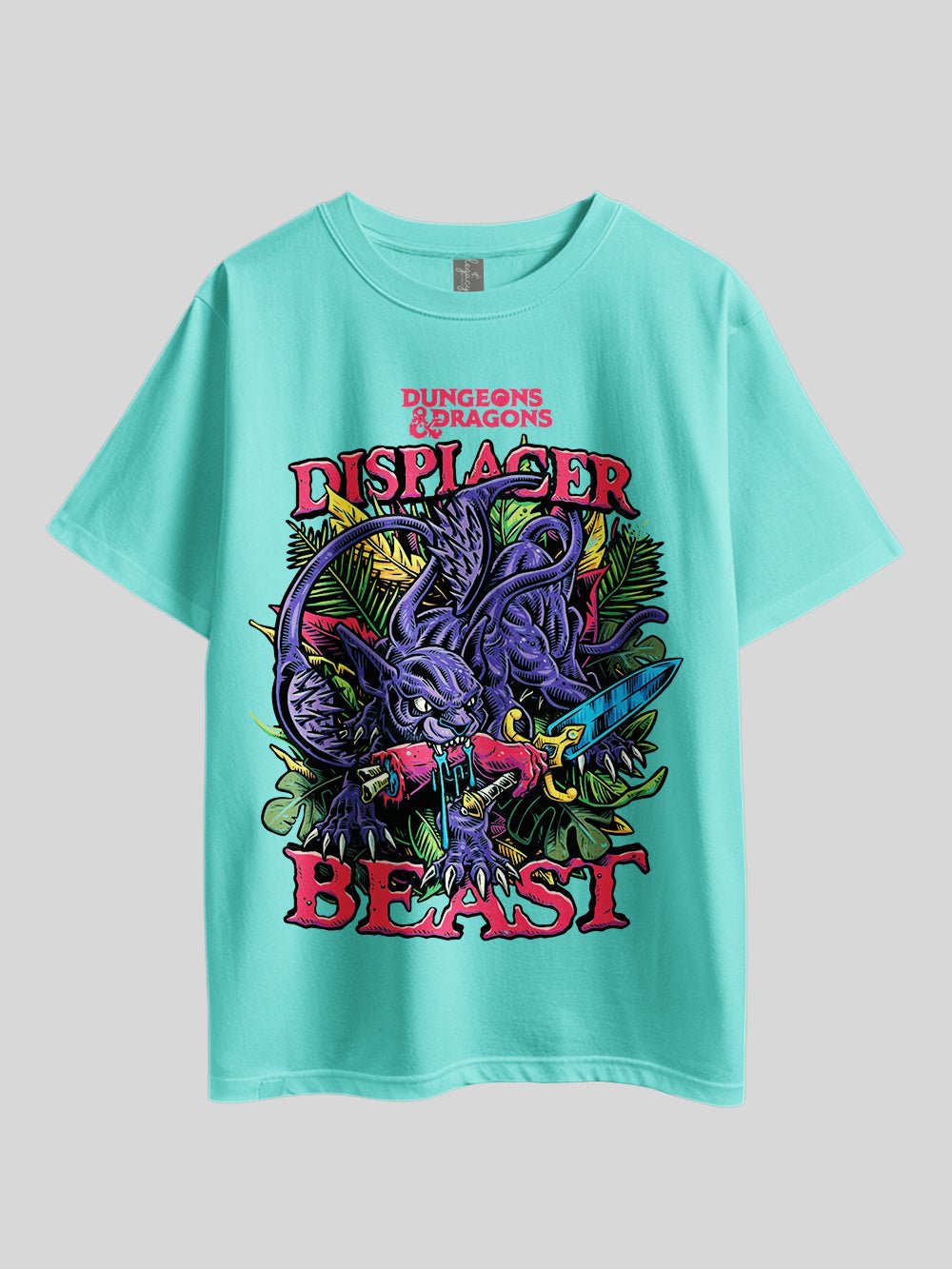 "DUNGEAONS &amp; DRAGONS DISPLACER BEAST" Graphic Printed Drop Shoulder T-shirt Legacy Boutiques Dhaka Legacy Boutiques Legacy Boutiques