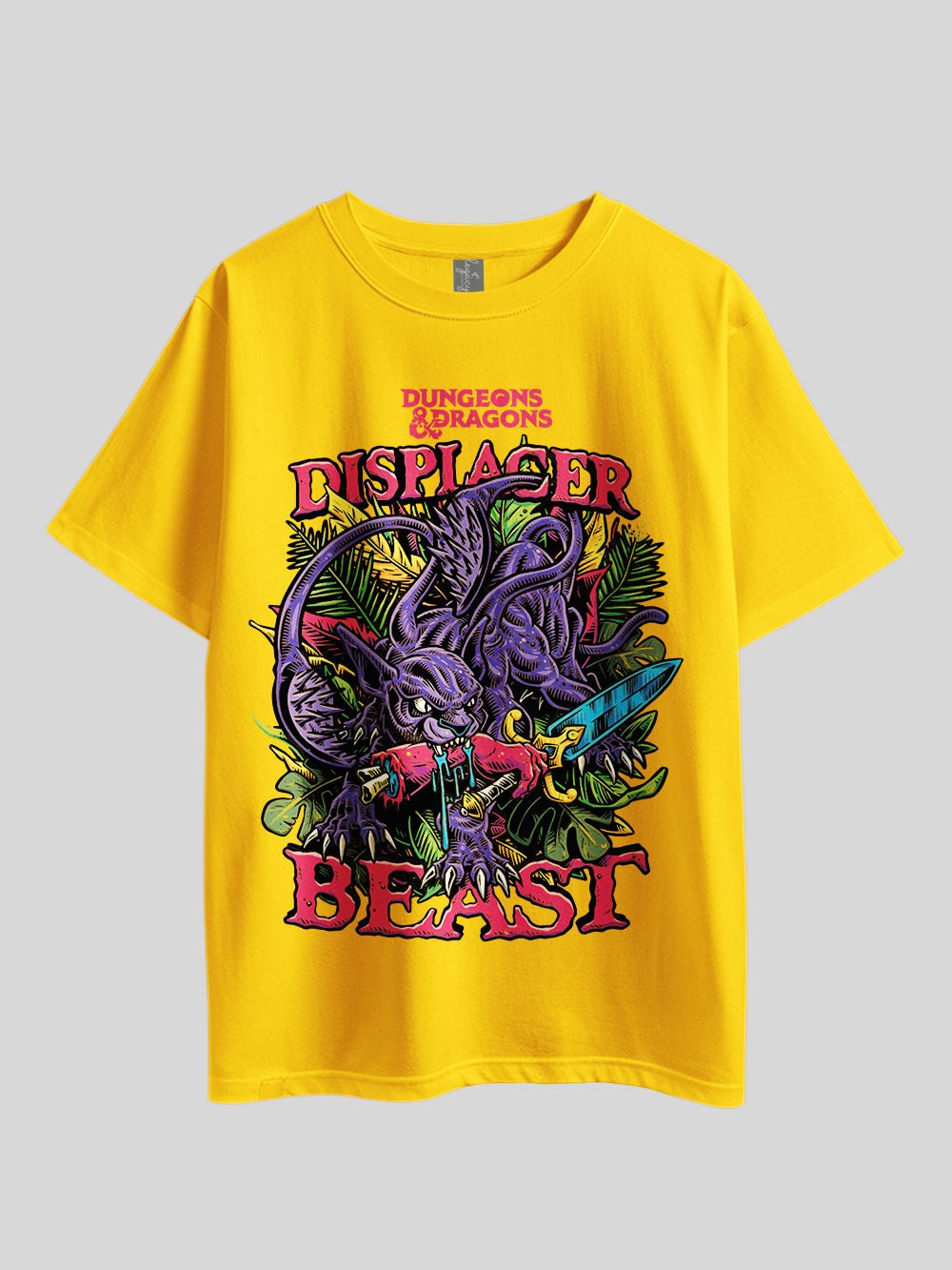 "DUNGEAONS &amp; DRAGONS DISPLACER BEAST" Graphic Printed Drop Shoulder T-shirt Legacy Boutiques Dhaka Legacy Boutiques Legacy Boutiques