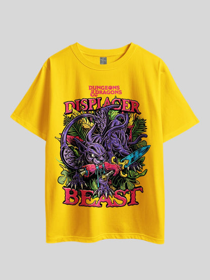 "DUNGEAONS &amp; DRAGONS DISPLACER BEAST" Graphic Printed Drop Shoulder T-shirt Legacy Boutiques Dhaka Legacy Boutiques Legacy Boutiques