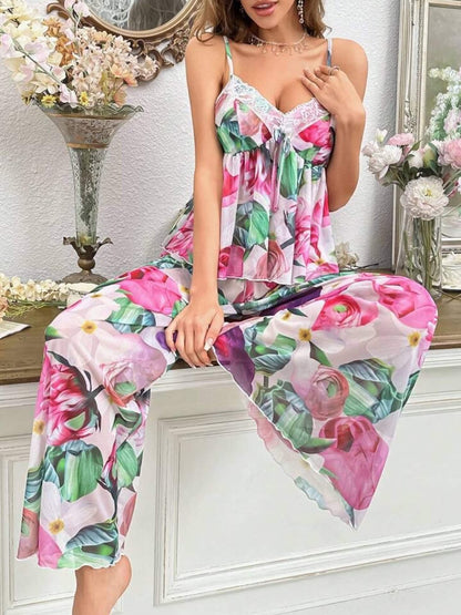 Floral Nighty Set Legacy Boutiques Legacy Boutiques