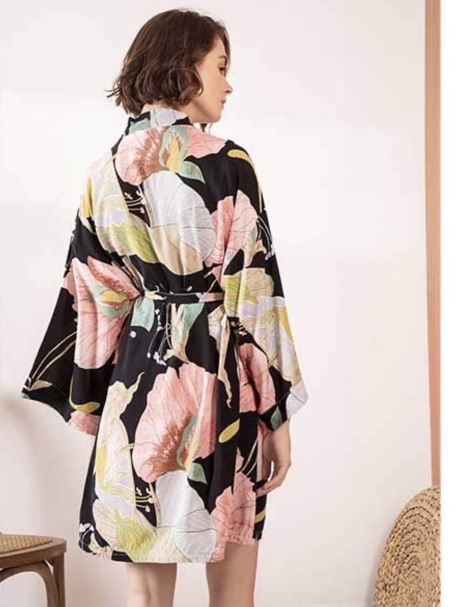 Floral Print Kimono Robe Legacy Boutiques Legacy Boutiques