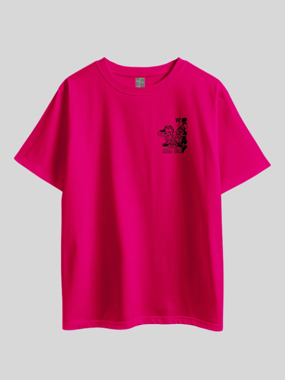 GARFIELD FRIENDS THAT SLAY TOGETHER STAY TOGETHER. GOOD VIBES ONLY Graphic Printed Drop Shoulder T-shirt Legacy Boutiques Bangladesh Legacy Boutiques Legacy Boutiques