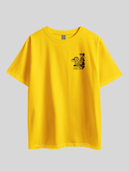 GARFIELD FRIENDS THAT SLAY TOGETHER STAY TOGETHER. GOOD VIBES ONLY Graphic Printed Drop Shoulder T-shirt Legacy Boutiques Bangladesh Legacy Boutiques Legacy Boutiques