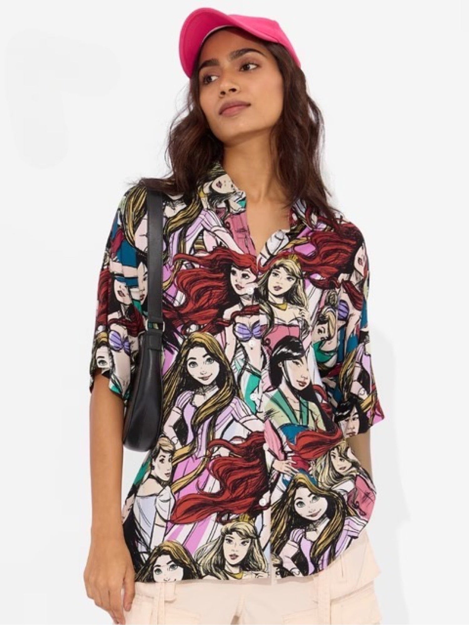 Garfield Graffiti "I Hate Mondays" Pop Art Short Sleeve Button - Down Legacy Boutiques Legacy Boutiques