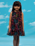 Girls Barbie Printed Double Layered Dress Legacy Boutiques Legacy Boutiques