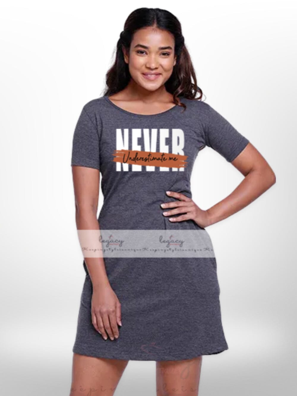 Girls Cute Attitude Long T-shirt For Women&