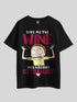 "GIVE ME THE WINE AND NOBODY GETS HURT: Rick and Morty Smith" Printed Drop Shoulder T-shirt Legacy Boutiques Dhaka Legacy Boutiques Legacy Boutiques