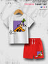 Goofy Dog Print 6 Month To 6 Year Babies T-shirt Set Legacy Boutiques Legacy Boutiques