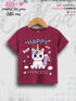 Happy Unicorn Printed 1 To 11 Year Girls Summer Time T-Shirt In Cheapest Price Only In Dhaka Legacy Boutiques Legacy Boutiques