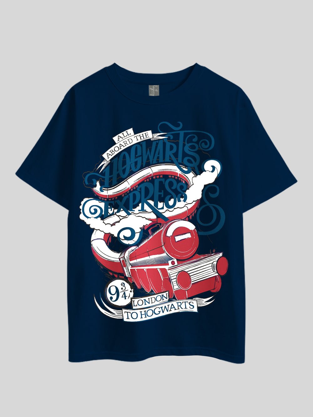 "HARRY POTTER: ALL ABOARD THE HOGWARTS EXPRESS LONDON TO HOGWARTS" Graphic Printed Drop Shoulder T-shirt Legacy Boutiques Dhaka Legacy Boutiques Legacy Boutiques