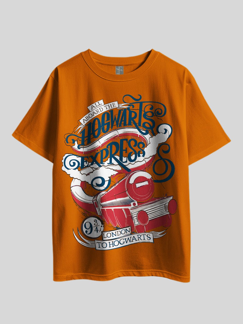 "HARRY POTTER: ALL ABOARD THE HOGWARTS EXPRESS LONDON TO HOGWARTS" Graphic Printed Drop Shoulder T-shirt Legacy Boutiques Dhaka Legacy Boutiques Legacy Boutiques