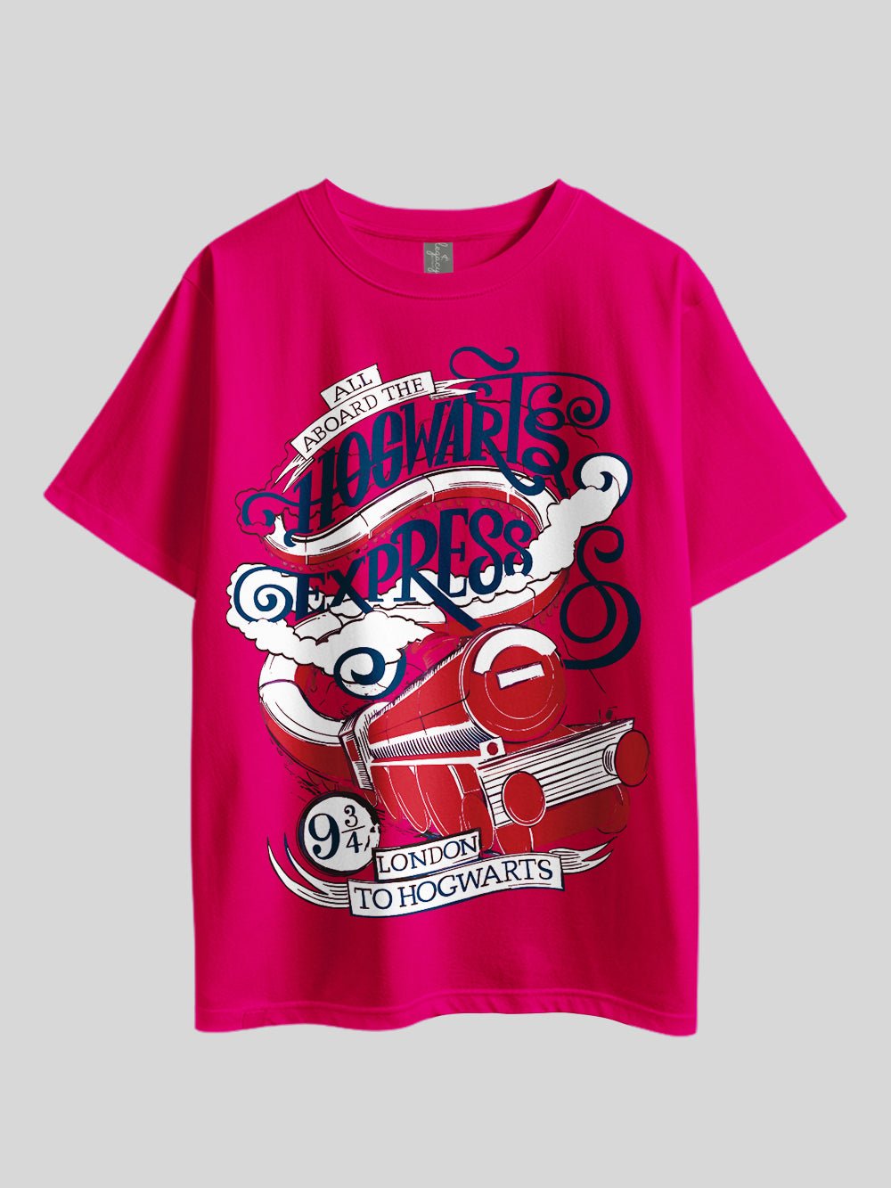 "HARRY POTTER: ALL ABOARD THE HOGWARTS EXPRESS LONDON TO HOGWARTS" Graphic Printed Drop Shoulder T-shirt Legacy Boutiques Dhaka Legacy Boutiques Legacy Boutiques