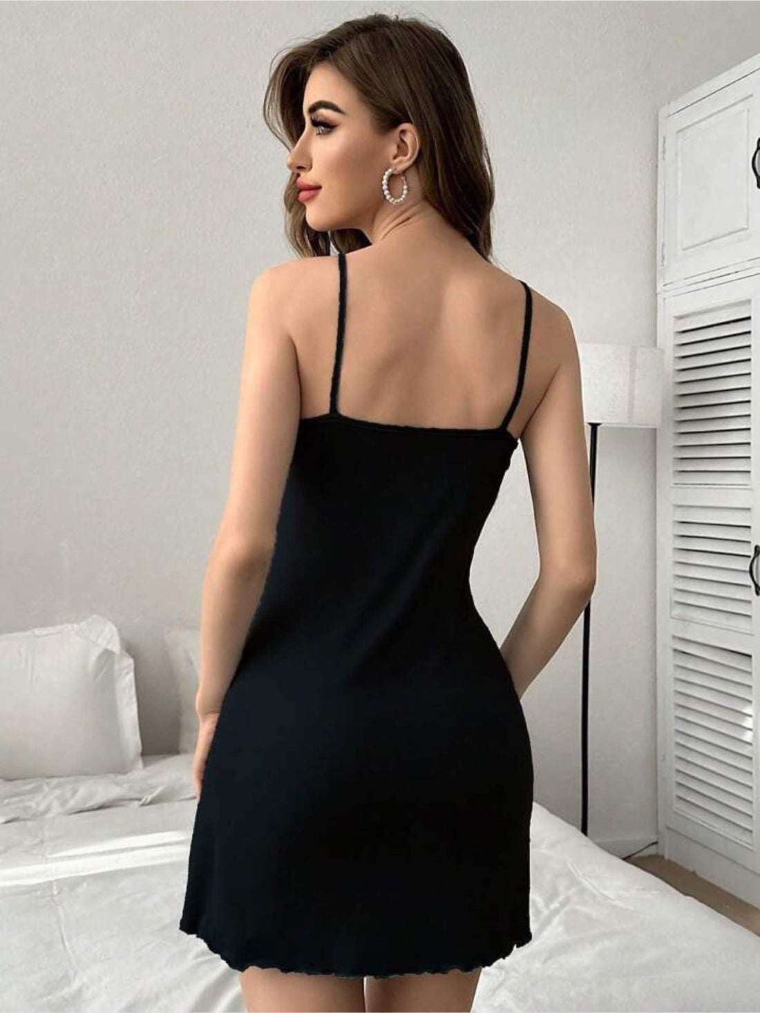 Heart Shape Printed Spaghetti Strap Nightwear Legacy Boutiques Legacy Boutiques
