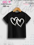 Hearts Printed Kids Girls T-Shirt In Best Price Best Quality Only In BD Legacy Boutiques Legacy Boutiques