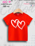 Hearts Printed Kids Girls T-Shirt In Best Price Best Quality Only In BD Legacy Boutiques Legacy Boutiques