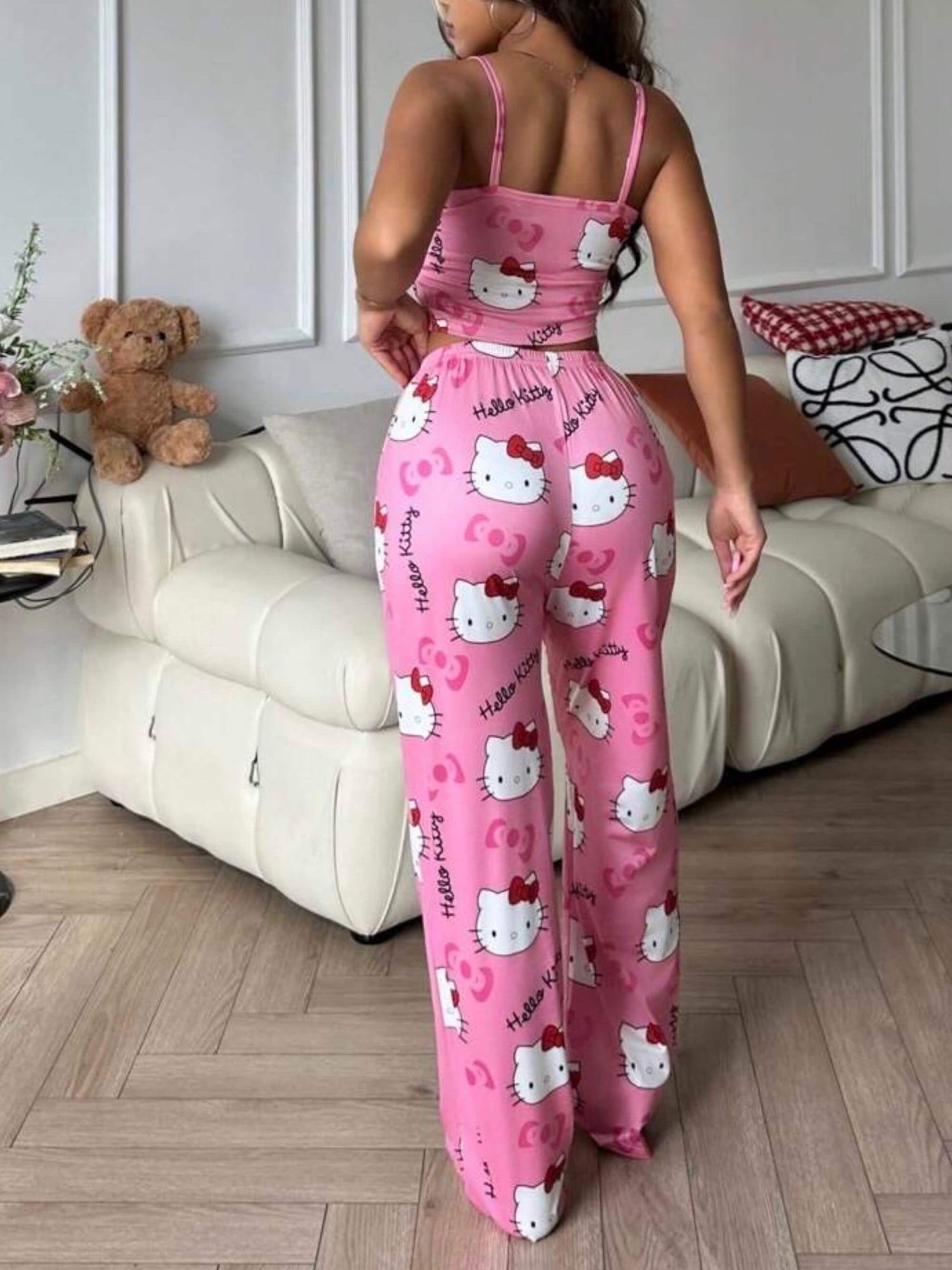 Hello Kitty Printed 2pis Nighty Set Legacy Boutiques Legacy Boutiques