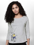 High Printed Women T-shirt four Quarter Sleeve Legacy Boutiques Legacy Boutiques