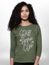 Home Club Printed 4Quarter Sleeve T shirt Legacy Boutiques Legacy Boutiques