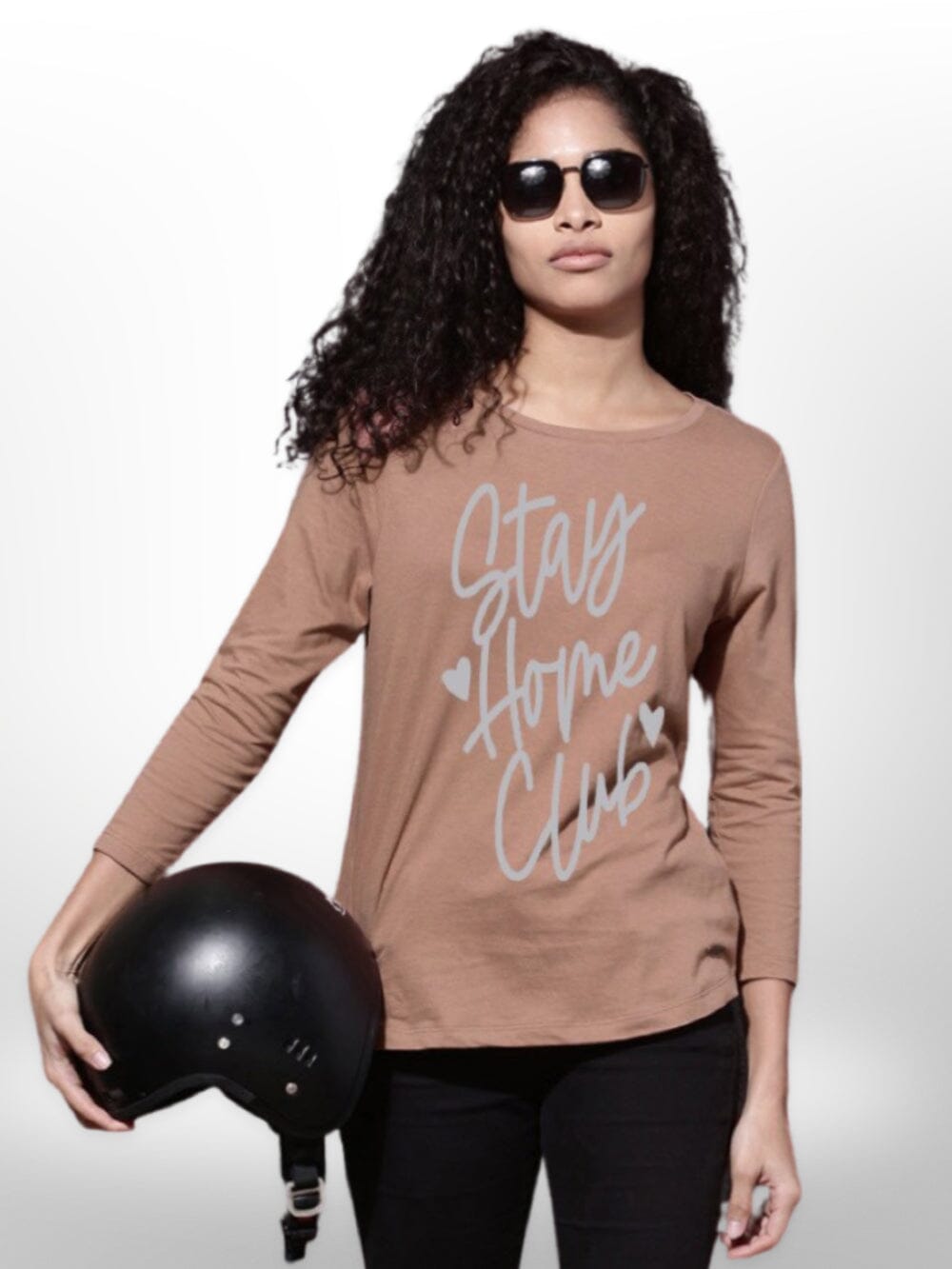 Home Club Printed 4Quarter Sleeve T shirt Legacy Boutiques Legacy Boutiques