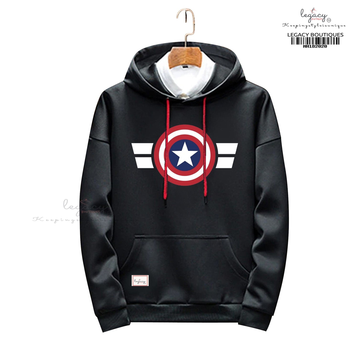 Hot Winter Selling Hoodie Collection 2023 Marvelous90s Captain Striped Men&