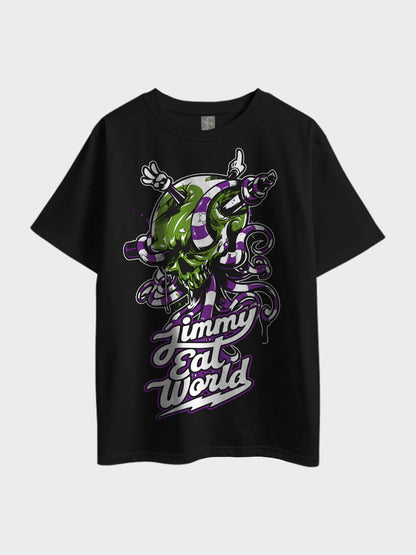 Jimmy Eat World Rock Band Metal Oversized Men&