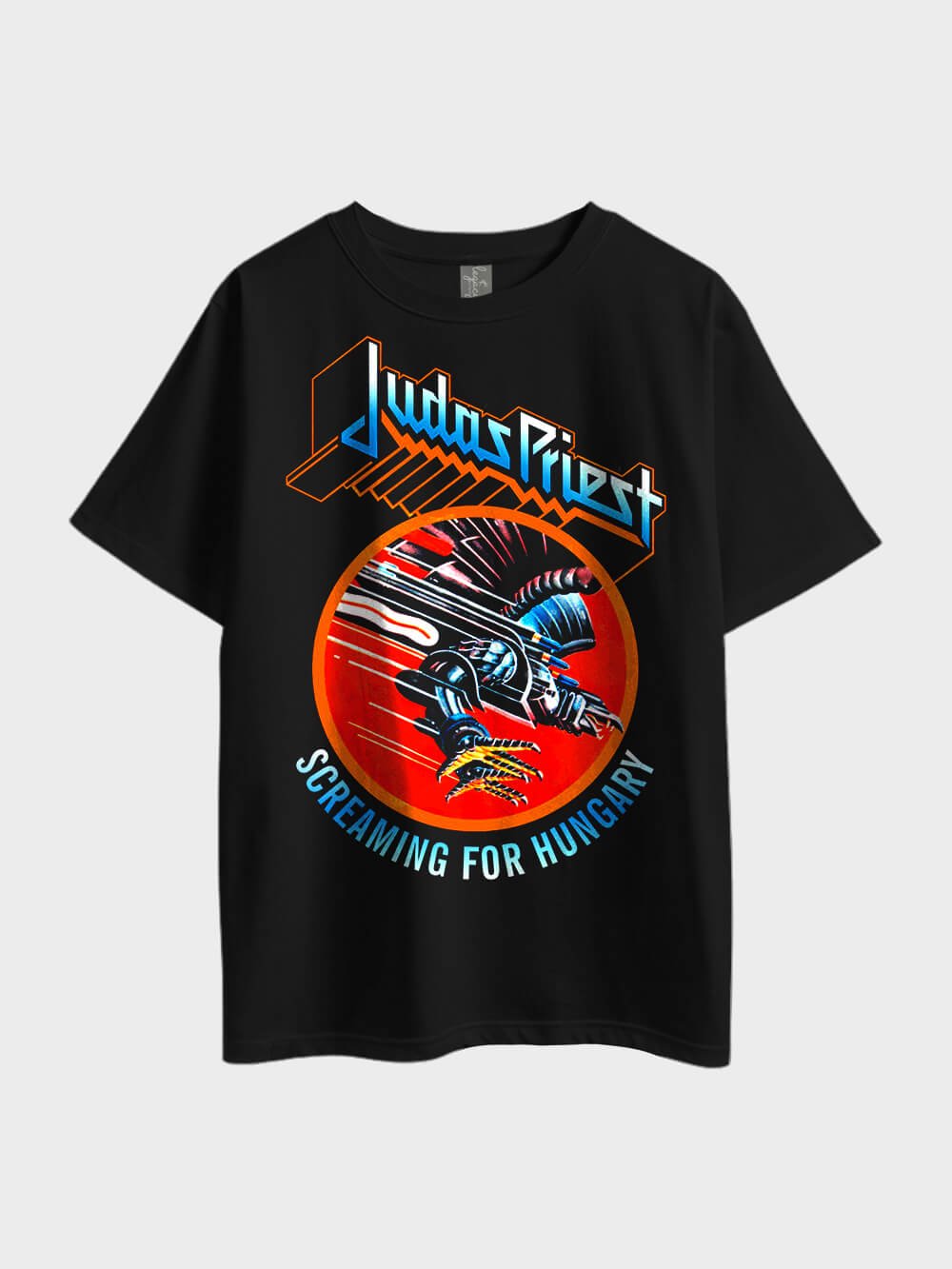 Judas Priest Screaming For Hungary Metal Oversized Mens Best Quality Tee Only At Legacy Boutiques BD Legacy Boutiques Legacy Boutiques