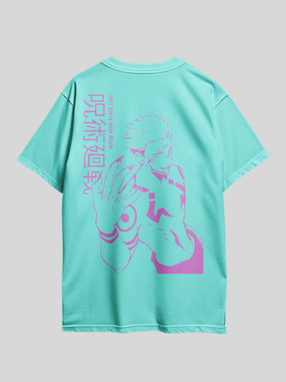 JUJUTSU KAISEN KNOW YOUR PLACE FOOL Anime Theme Graphic Printed Drop Shoulder T-shirt Legacy Boutiques Dhaka Legacy Boutiques Legacy Boutiques