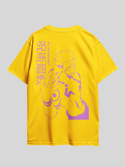 JUJUTSU KAISEN KNOW YOUR PLACE FOOL Anime Theme Graphic Printed Drop Shoulder T-shirt Legacy Boutiques Dhaka Legacy Boutiques Legacy Boutiques