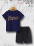 Kids Marvel Avengers Printed 6 Month To 6 Year Summer Time T-shirt Set Legacy Boutiques Legacy Boutiques