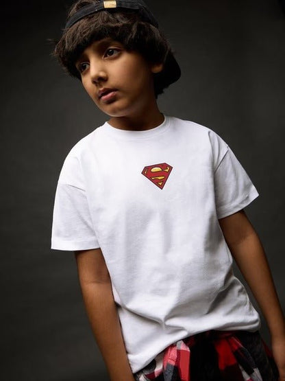 Kids T-Shirt The Hero With A Job Superman Printed 1 To 11 Year Legacy Boutiques Legacy Boutiques