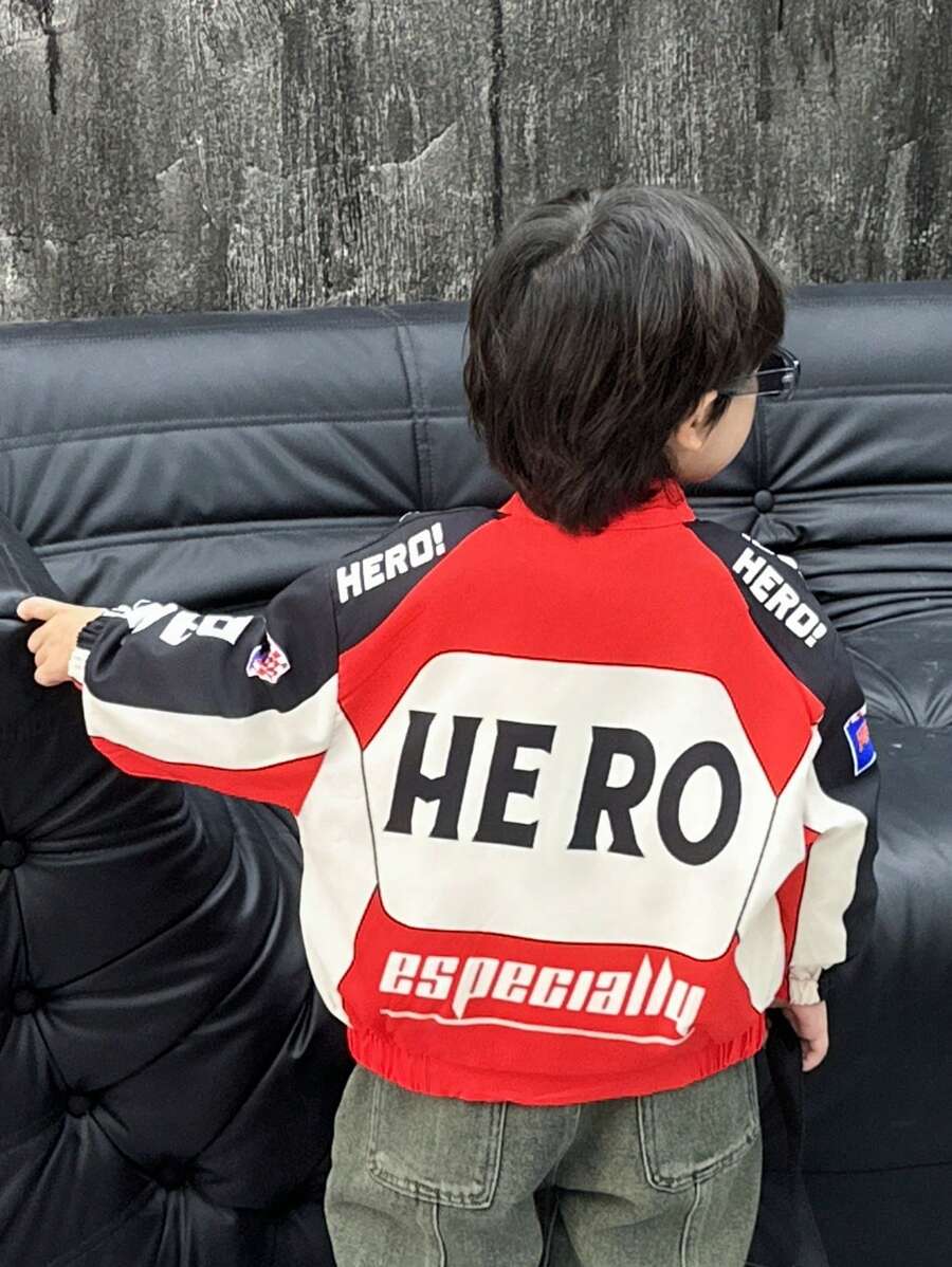 Kids to Adult Hero Printed Racing Jacket Legacy Boutiques Legacy Boutiques