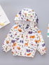 Kids zipper jacket cartoon animal printed Legacy Boutiques Legacy Boutiques