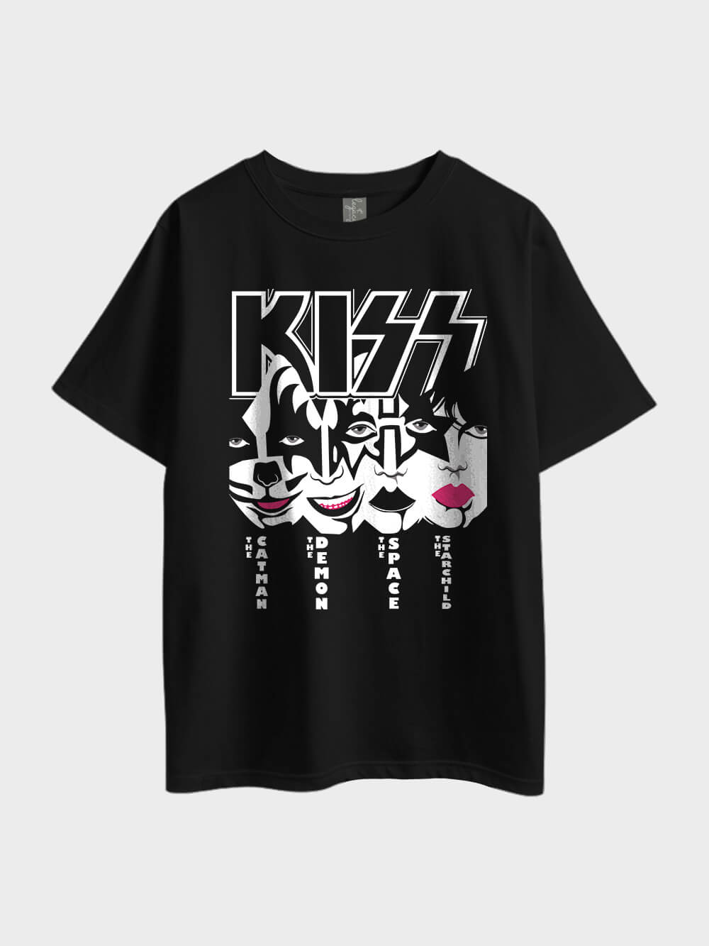 Kiss Metal Rock Band Oversized Mens Tee In Lowest Price Only In Dhaka Legacy Boutiques Legacy Boutiques